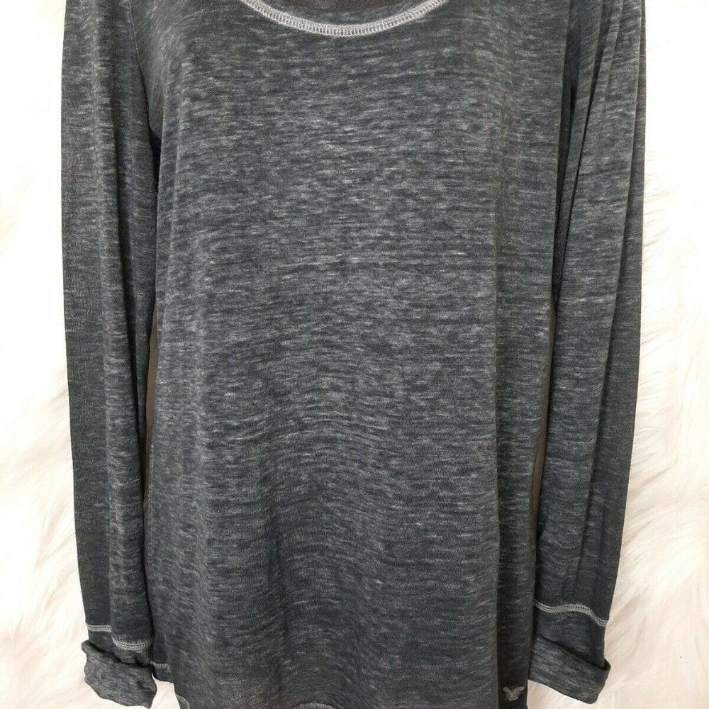 American Outfitters‎ Long Sleeve Tunic Gray L